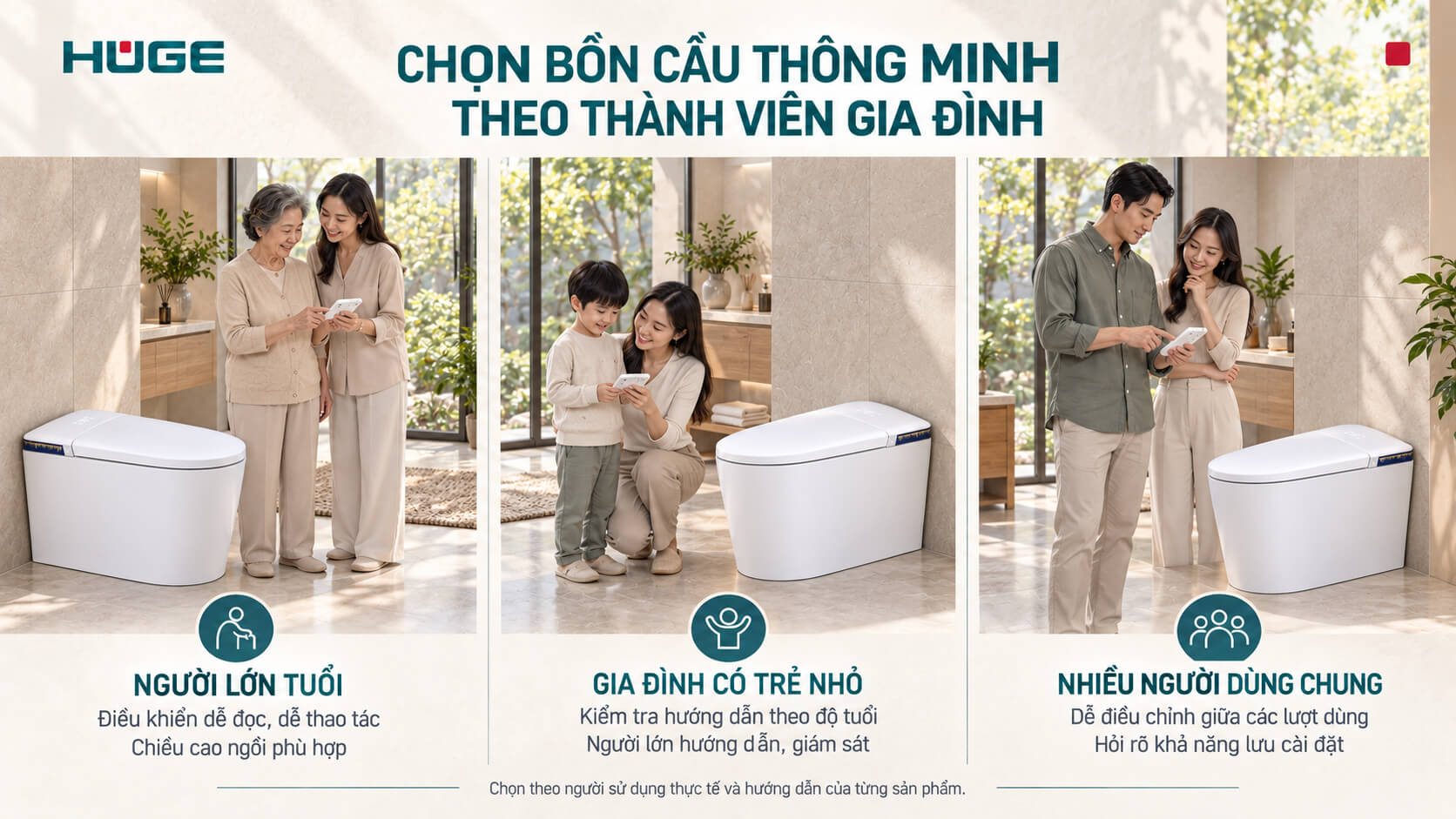 kinh nghiệm mua bồn cầu thông minh