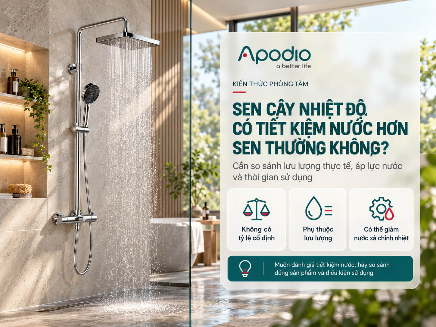 Sen cây nhiệt độ có tốn nước không